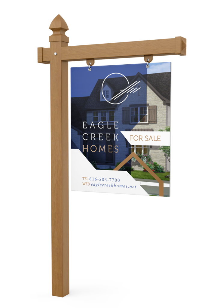 Eagle Creek Homes signage