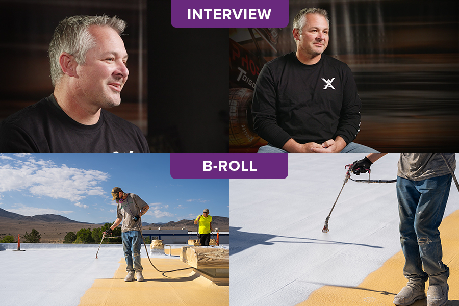 Angle types for video Angle types for video